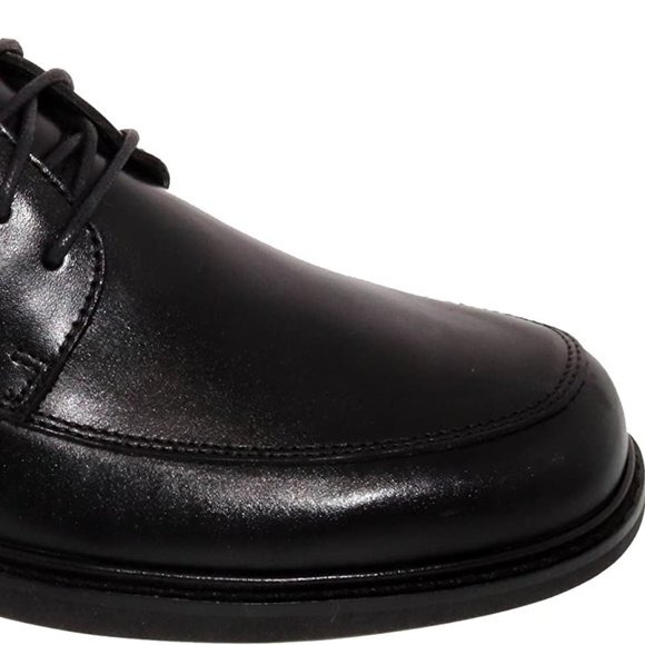 NWB Drew Shoes PARK Black Leather Oxfords 9 4 WIDE main image 8